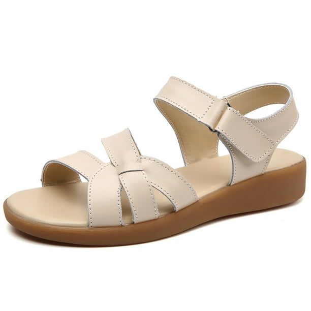 Flat Sandals for Women Cute Open Toes Ankle Strap Flexible Summer Sandal Flat Sandals for Women Cute Open Toes Ankle Strap Flexible Summer Sandal